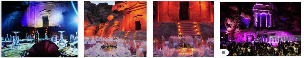 Gala Dinner at little Petra Incentive Jordan Tour with Jordan Horizons Tours VIP Tours to Jordan