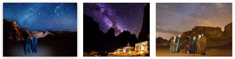 Stargazing in Wadi Rum with Jordan Incentive Tours