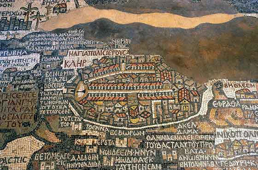 Madaba, the city of mosaics, embraces a unique cultural heritage.