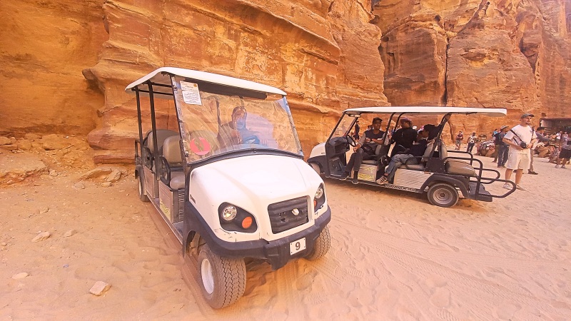 Golf cart a Petra (soggetto a disponibilità)