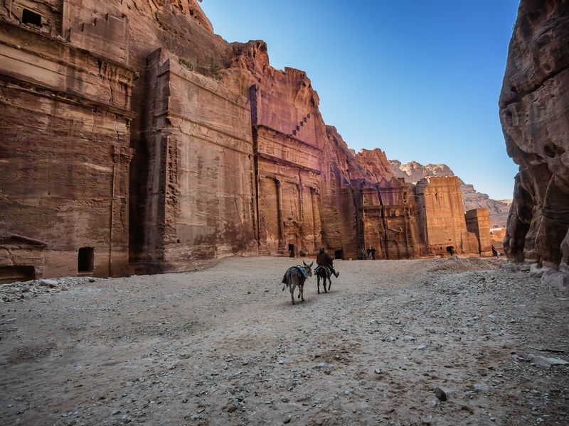 Excursion d'une journée à Pétra et Wadi Rum depuis la ville d'Aqaba (AQ-JHT-002)