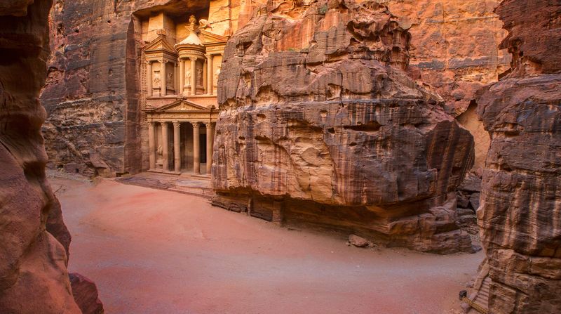 Excursion d'une journée à Pétra et Wadi Rum au départ d'Amman (AC-JHT-002)