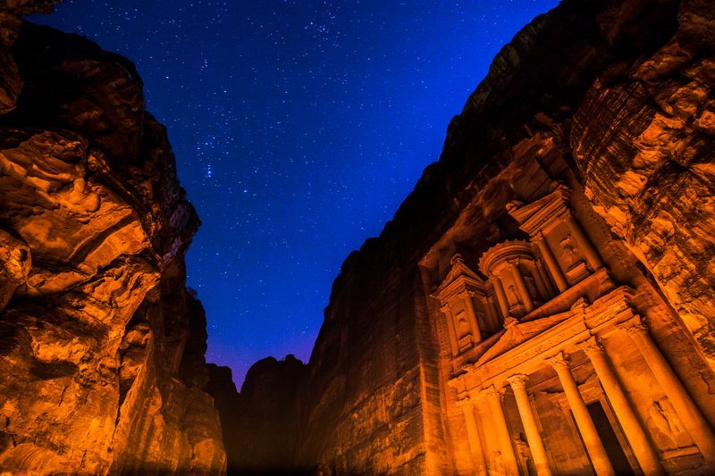 2 jours à Wadi Rum et Petra (nuit à Petra) depuis Jérusalem (JEJ-JHT-007)