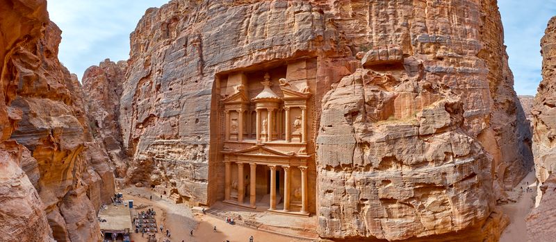 Visite de Petra et du Wadi Rum pendant 02 jours - 01 nuit depuis la frontière d'Eilat (ELT-JHT-004)