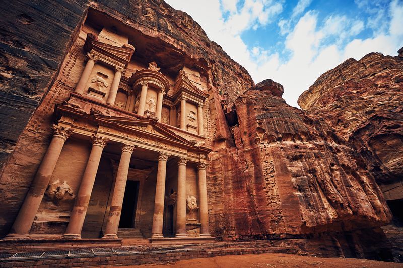 Tour di Petra e Wadi Rum per 3 giorni - 2 notti (Petra 1a notte, Wadi Rum 2a notte) dal confine di Eilat (ELT-JHT-006)