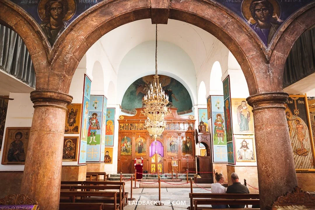 Мадаба и церковь Святого Георгия в Иордании