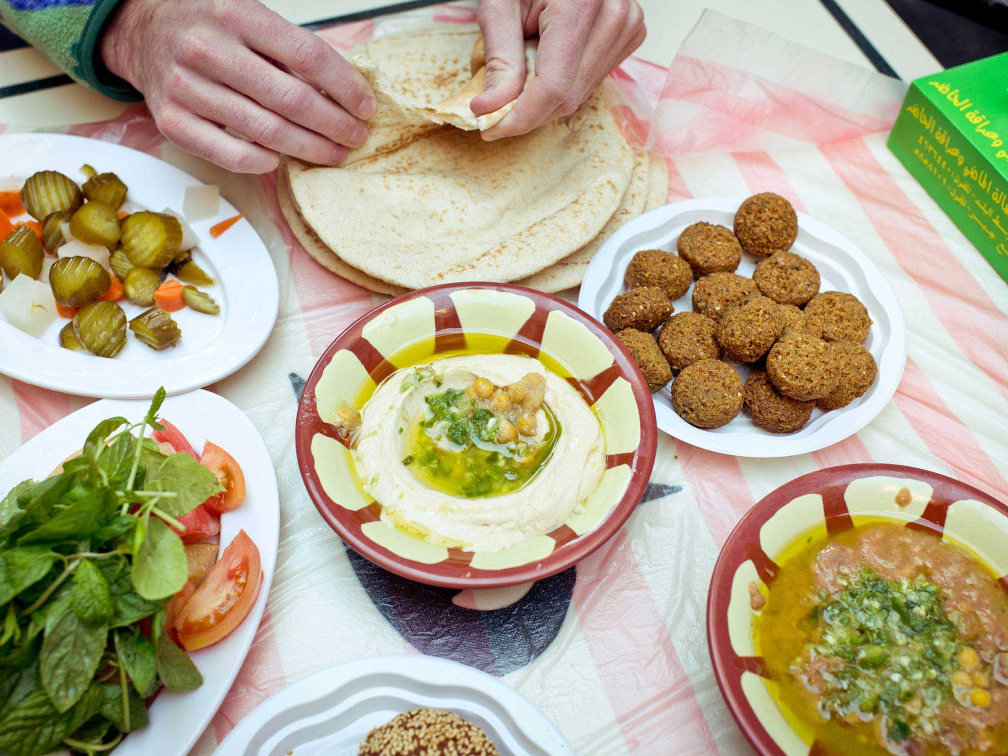 Ristorante Hashem (nel centro di Amman)