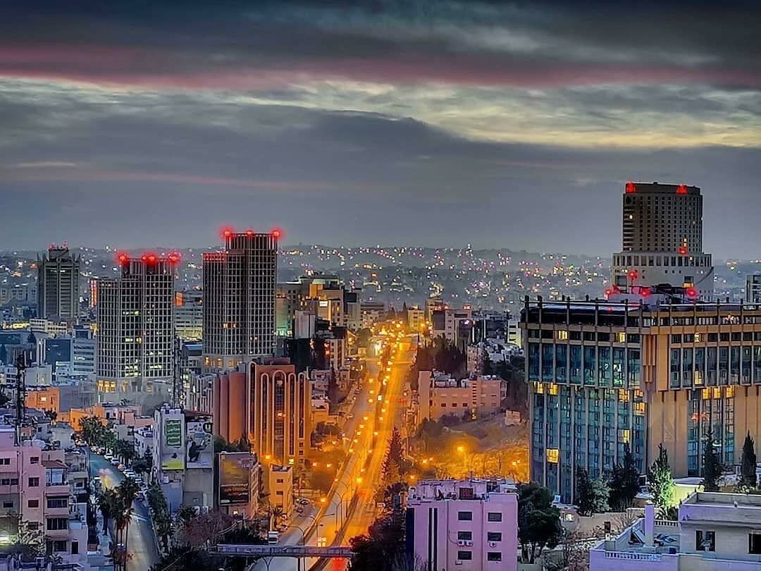 Roman Theatre and cultural heritage scenery in Amman Jordan