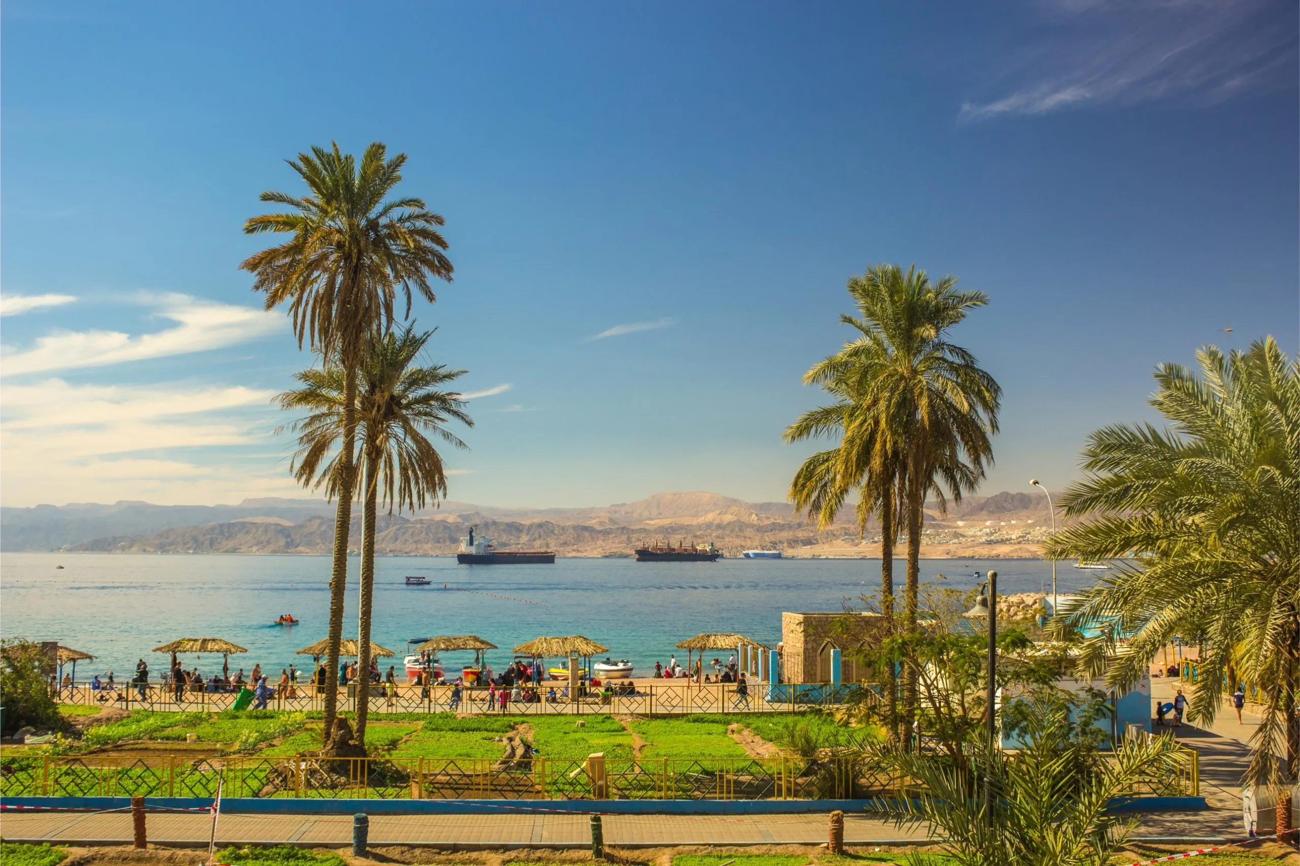 Aqaba holiday destination with sea views and sunny weather