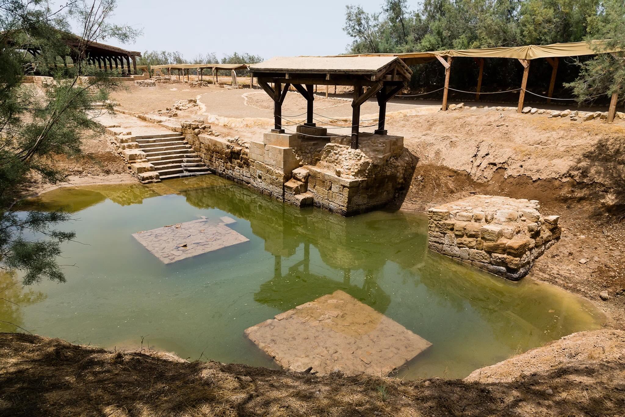 UNESCO World Heritage baptism site in Jordan