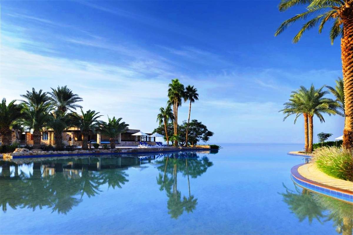 Dead Sea Jordan natural spa and wellness travel destination