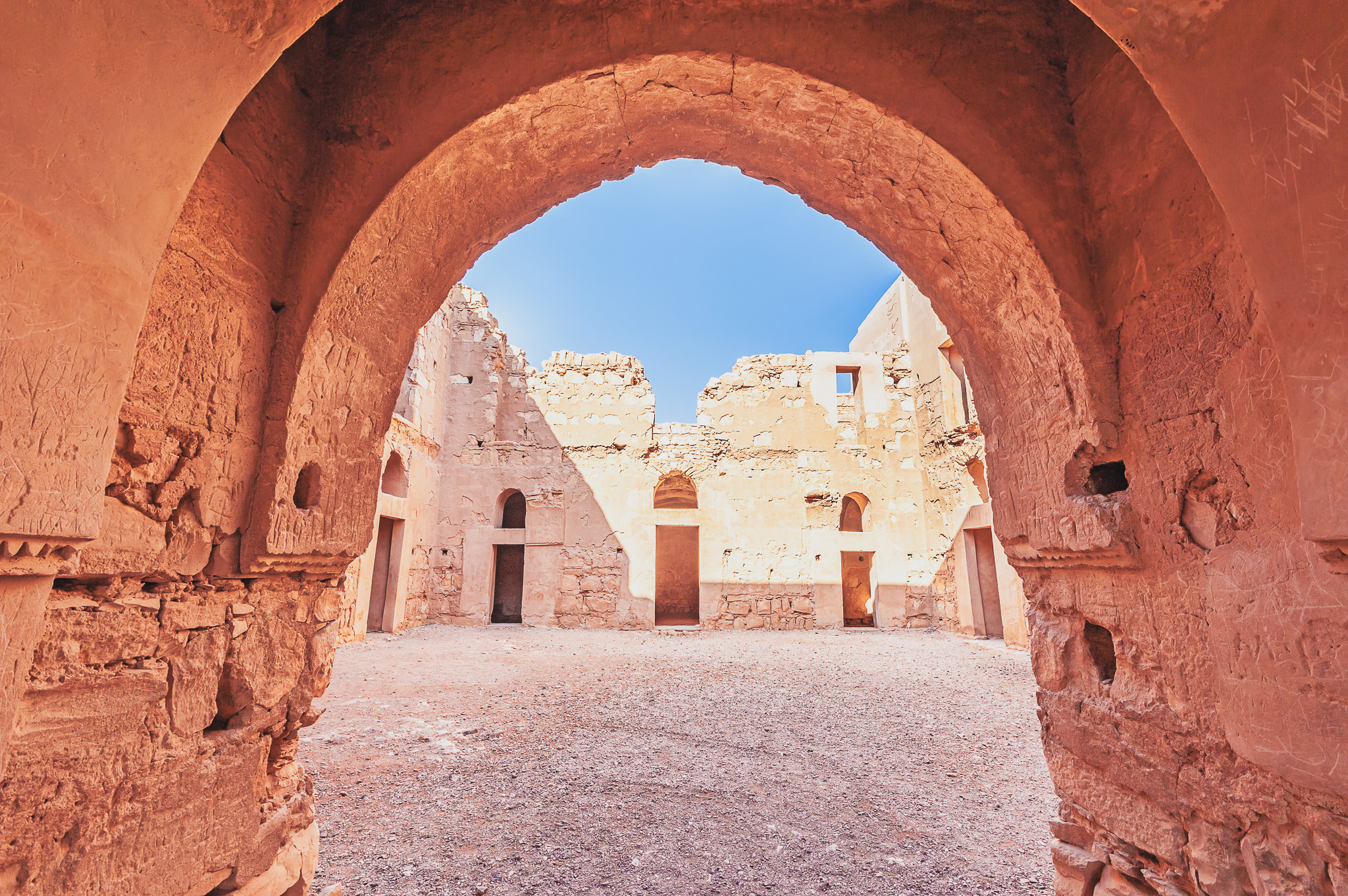 Cultural sightseeing photo from the Desert Castles of Jordan