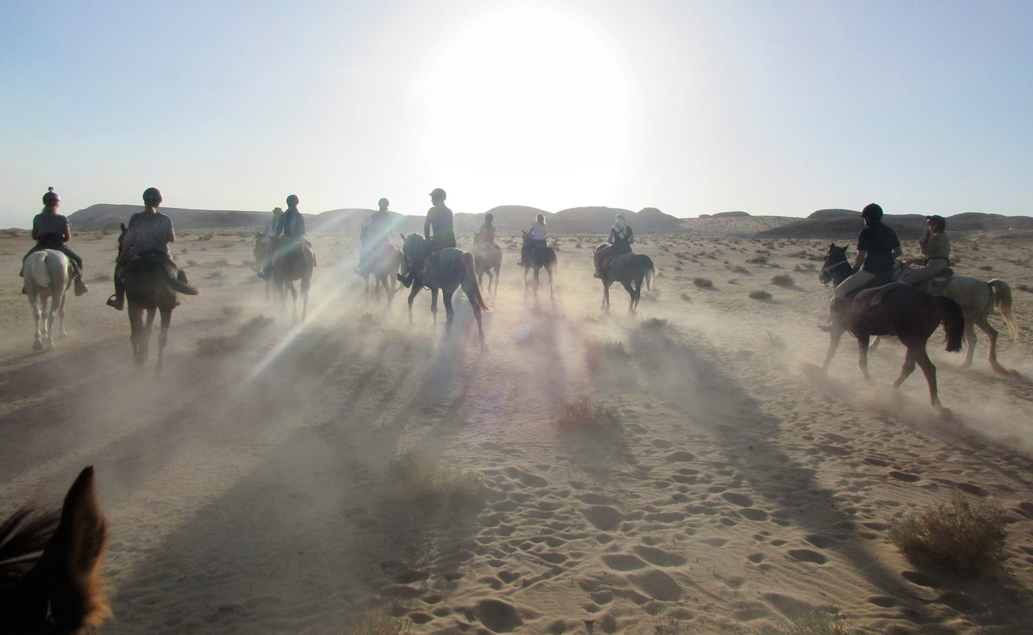 Paseos a caballo en Jordania con paisajes pintorescos y experiencia de viaje ecuestre 4