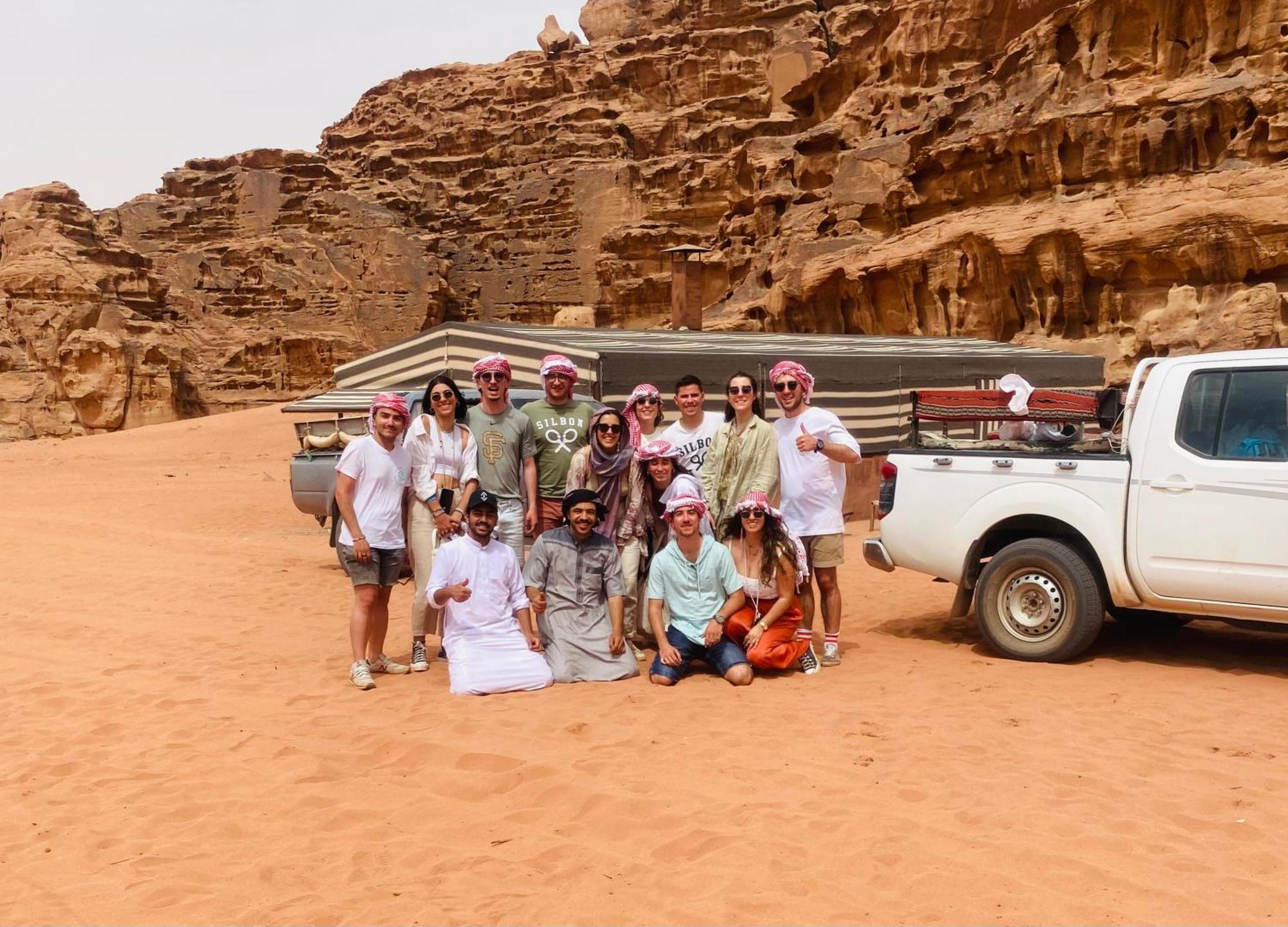 Authentic desert hospitality and Bedouin traditions in Jordan
