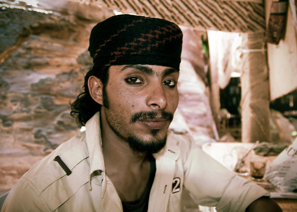 Authentic desert hospitality and Bedouin traditions in Jordan