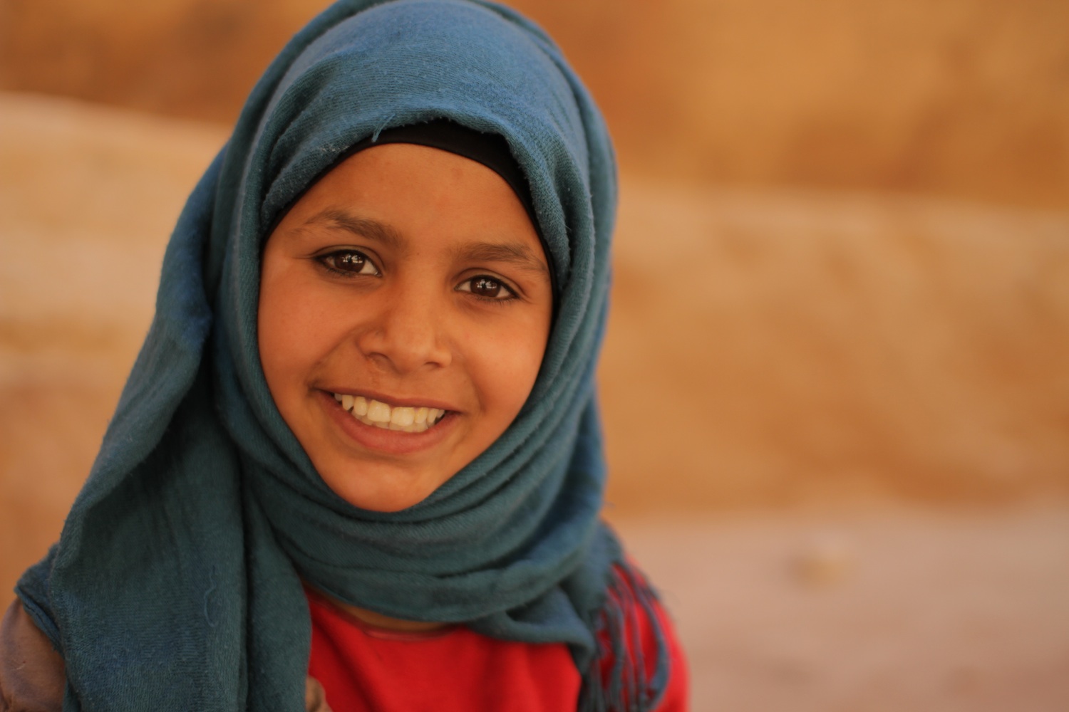 Traditional Bedouin lifestyle in the Jordanian desert