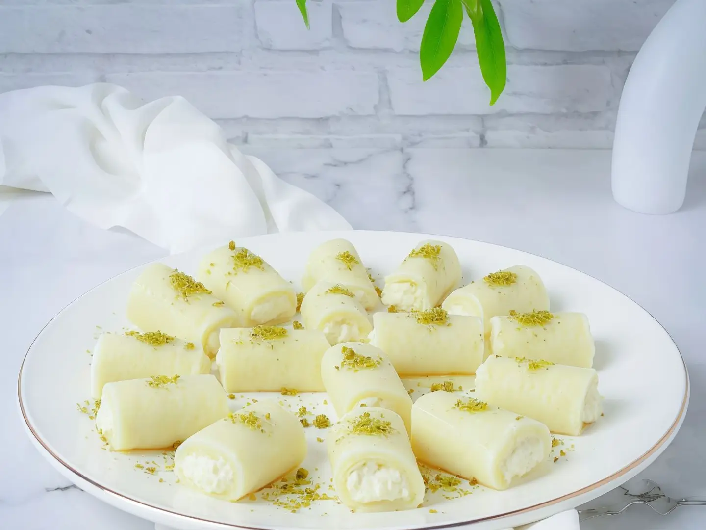 Jordan food travel photo featuring traditional desserts