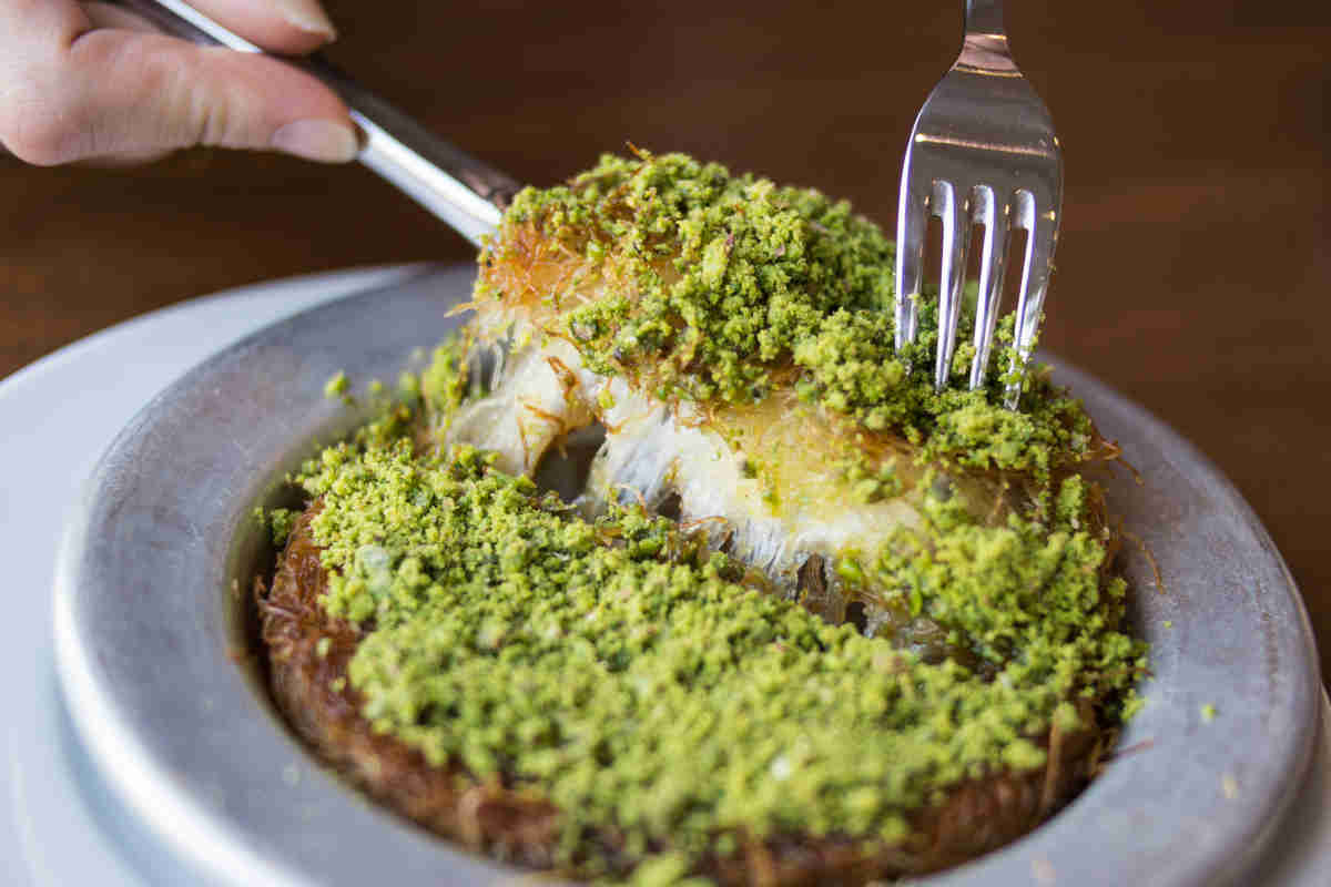 Traditional desserts served during Jordan culinary experiences