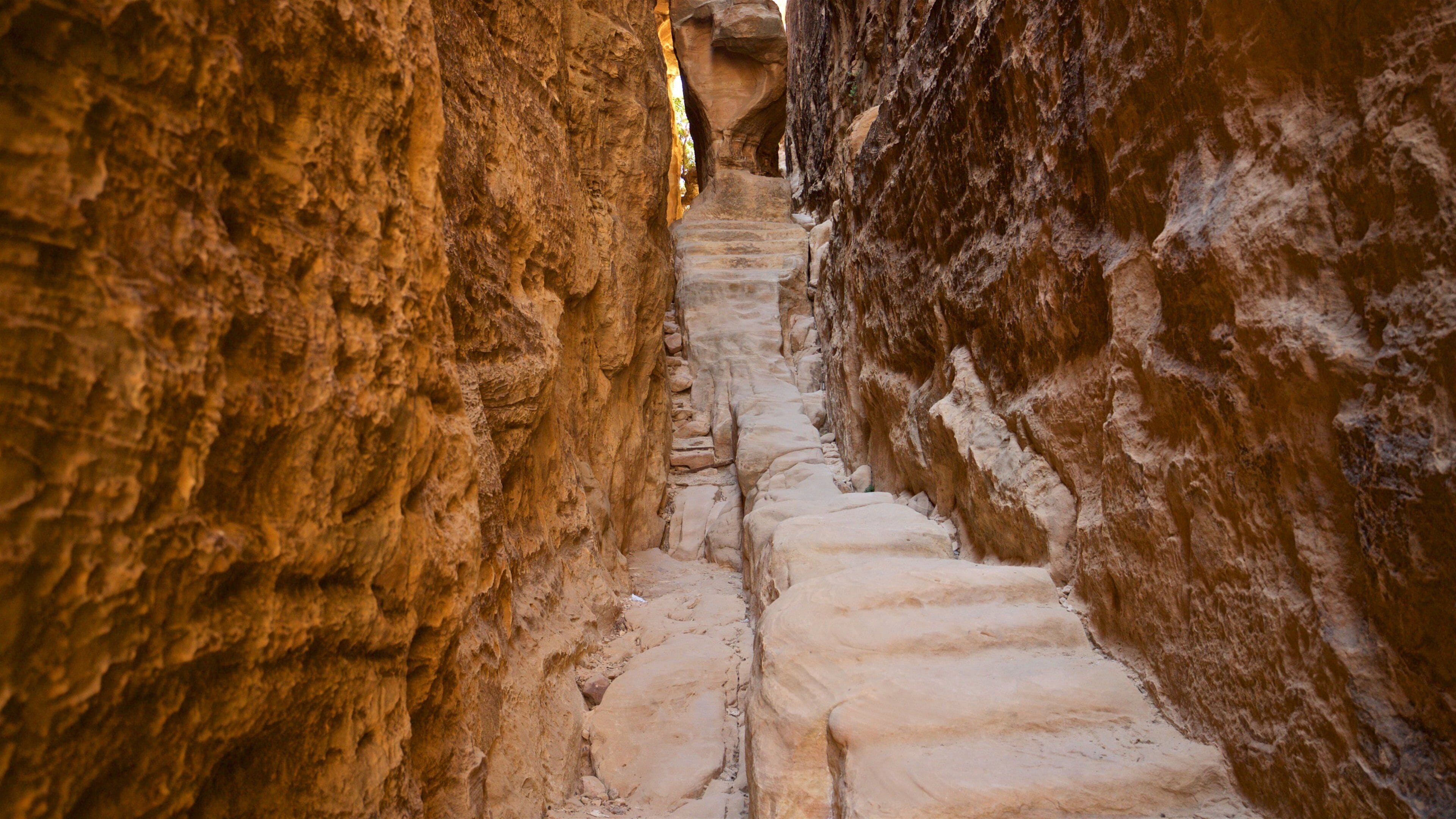 Ancient caravan stop and Nabataean ruins in Little Petra