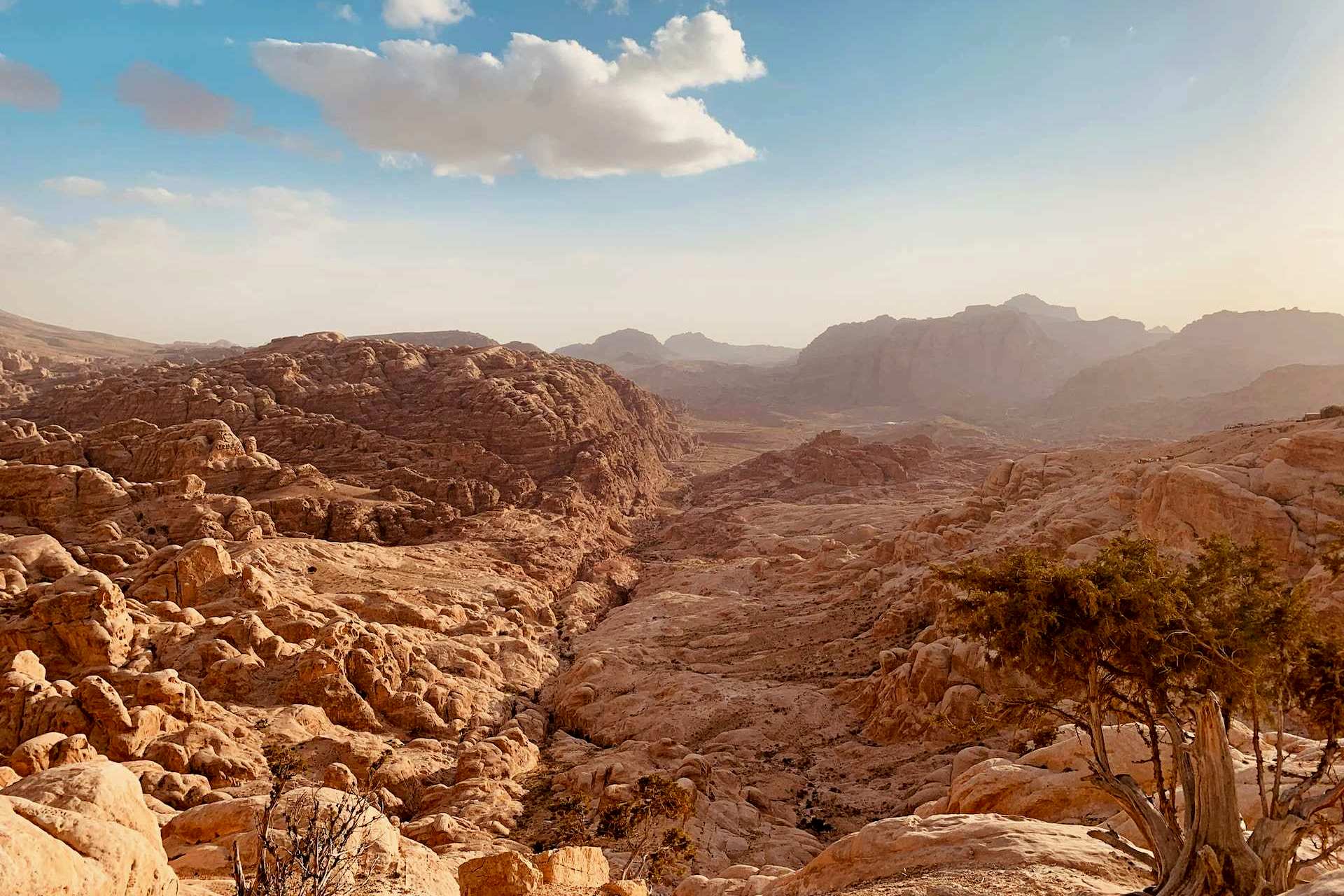 Little Petra ancient Nabataean site near Petra Jordan