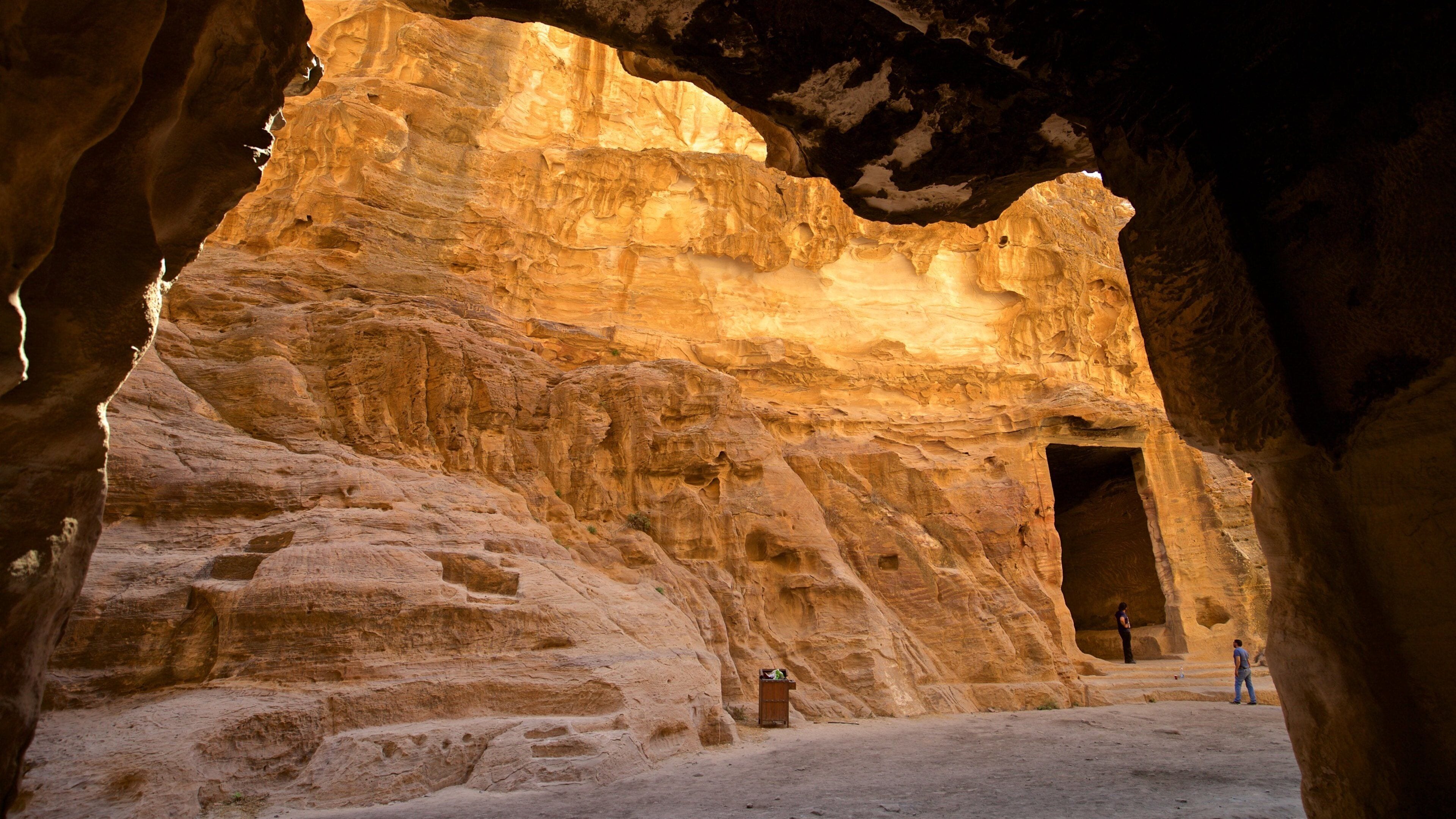 Hidden Nabataean heritage site of Little Petra in Jordan