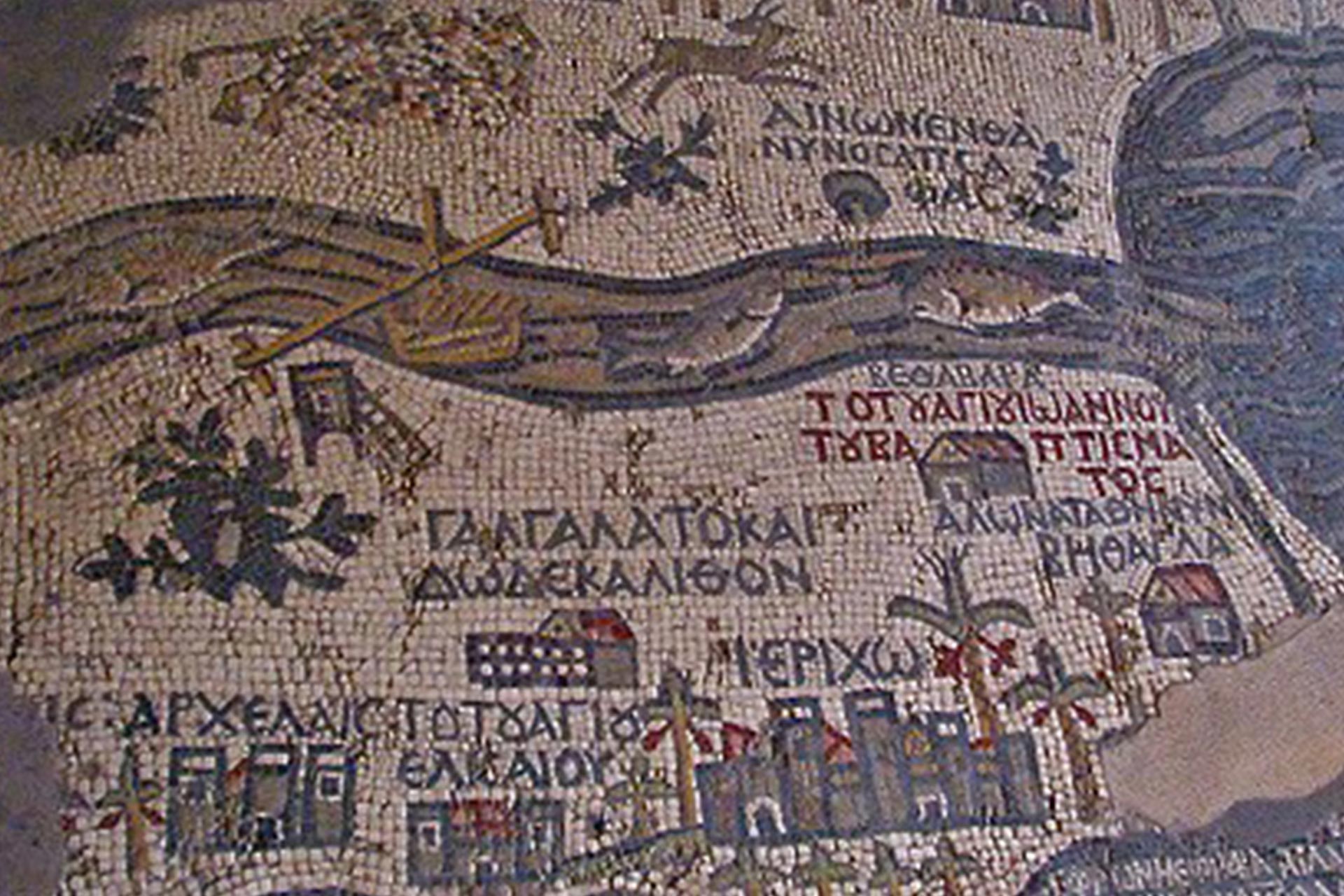 Saint George Church and mosaic culture in Madaba Jordan