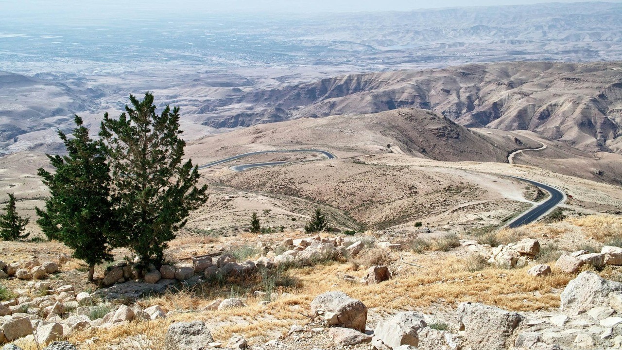 Ancient mosaics and biblical heritage at Mount Nebo Jordan
