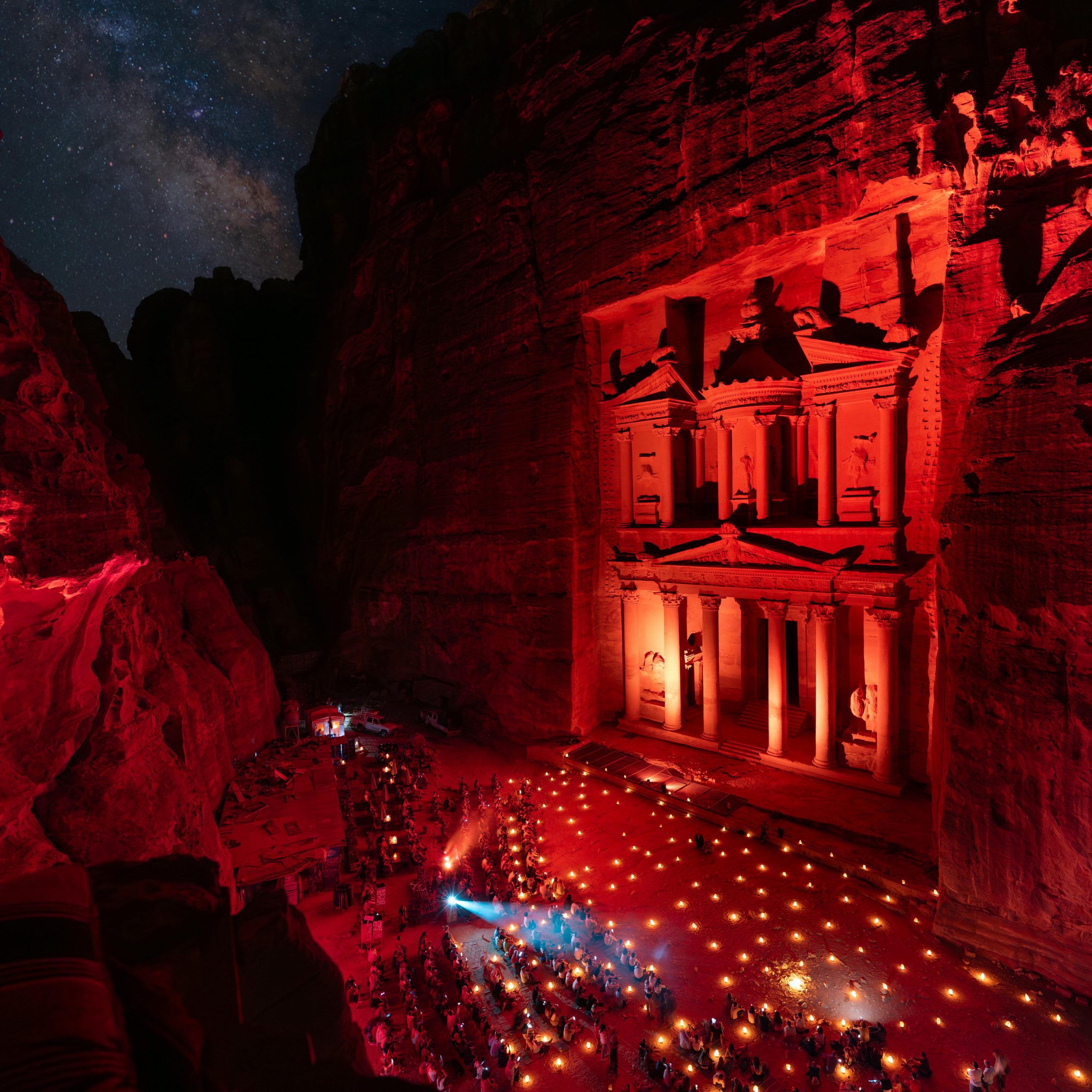 Petra Jordan travel photography with sandstone canyons and ancient ruins