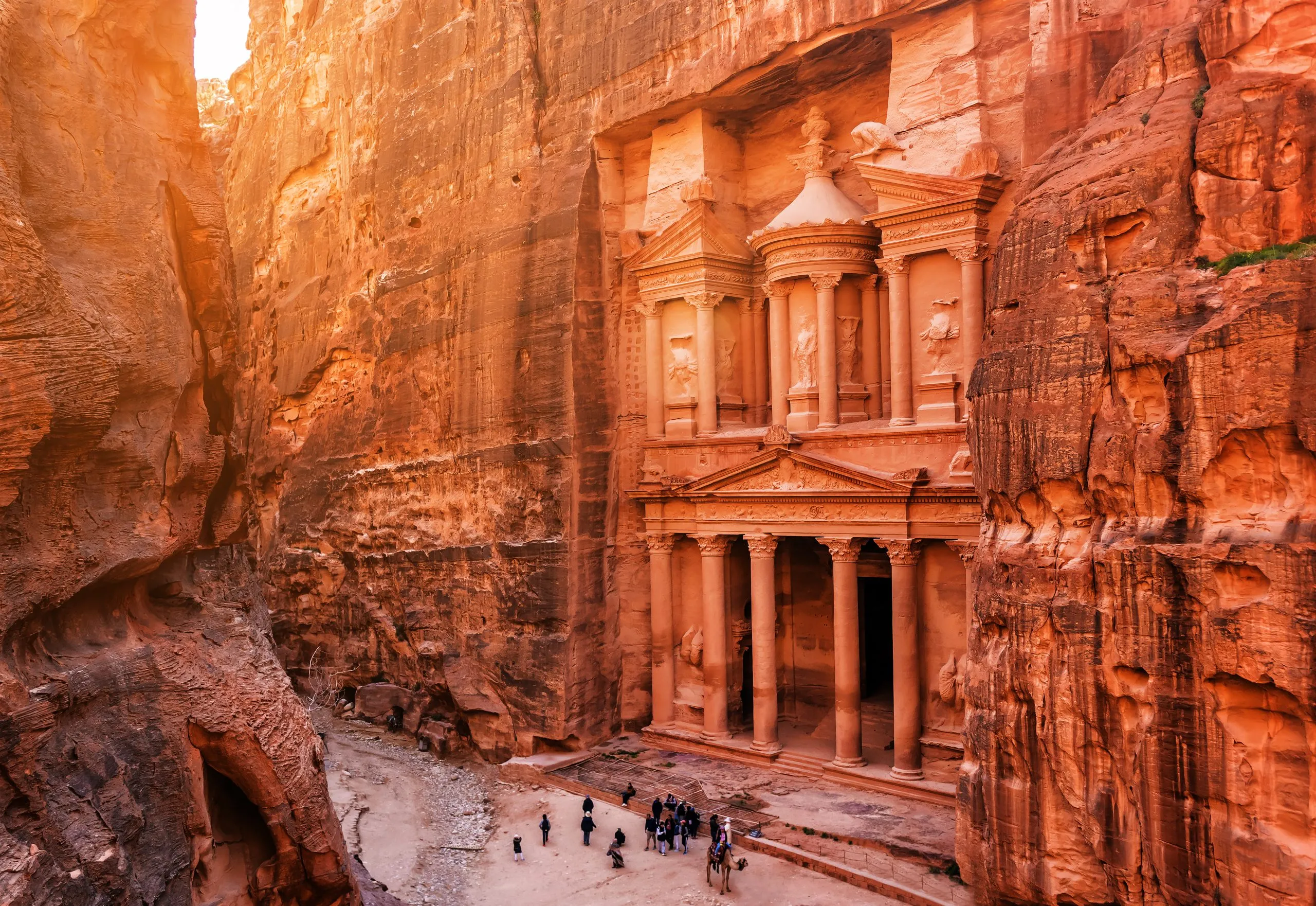 Jordan tour photo from the world famous ancient city of Petra
