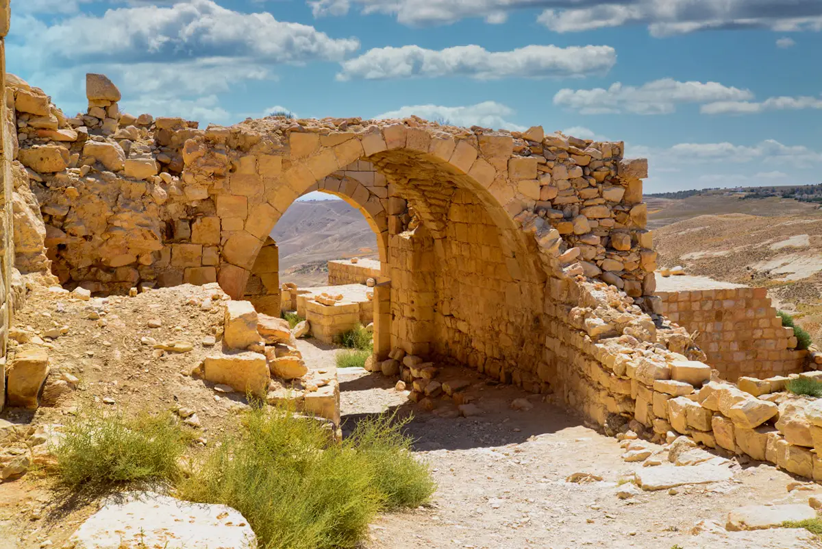 Crusader castle travel photo from Shobak Jordan