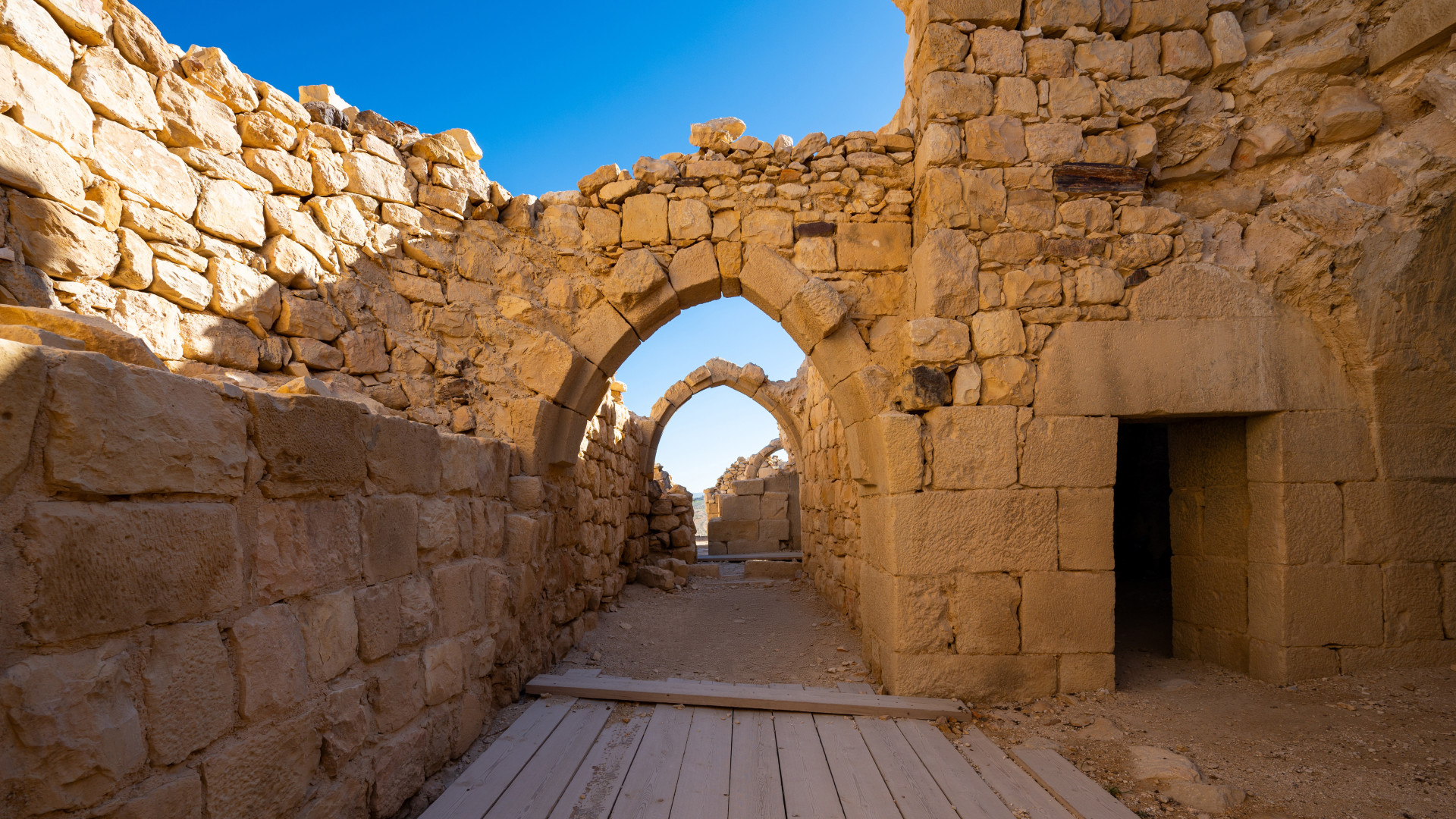 Shobak Castle crusader fortress in southern Jordan