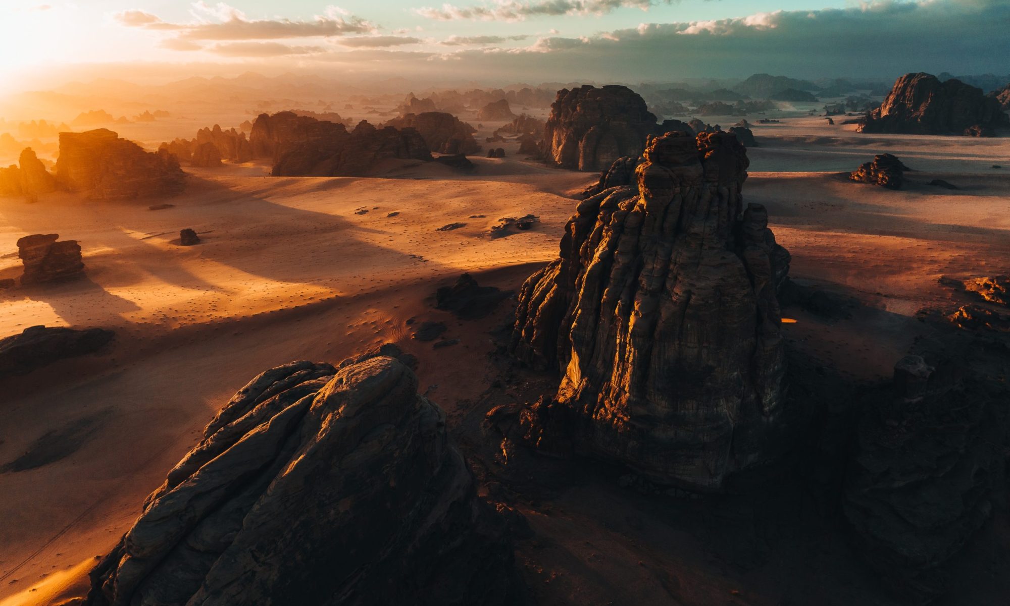 Camel trekking experience in the red sands of Wadi Rum Jordan