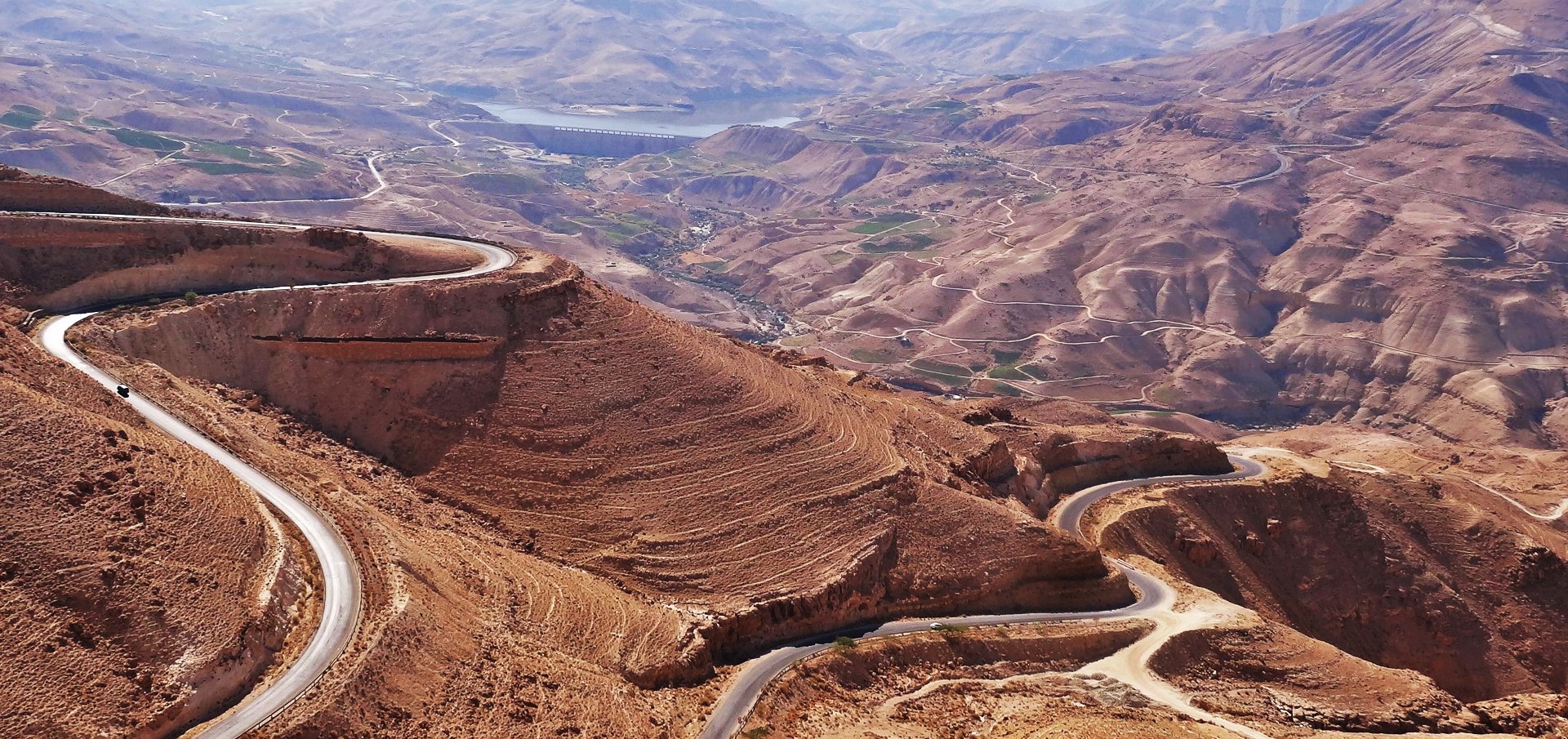 Jordan's scenic King's Highway experience during a private tour of Jordan with Jordan Horizons Tours