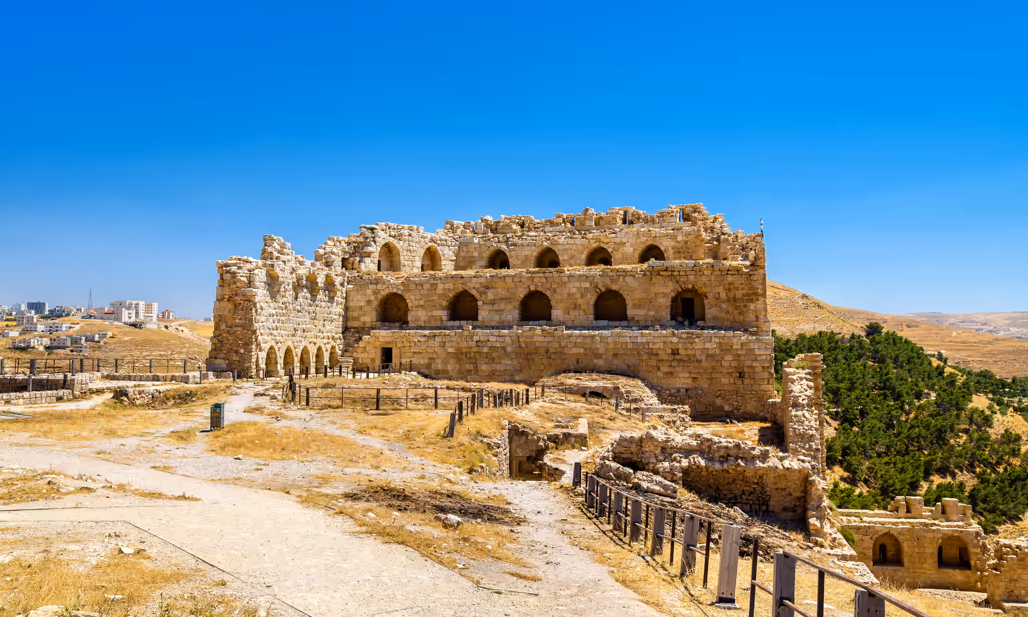 Shobak Castle experience during a private tour of Jordan with Jordan Horizons Tours