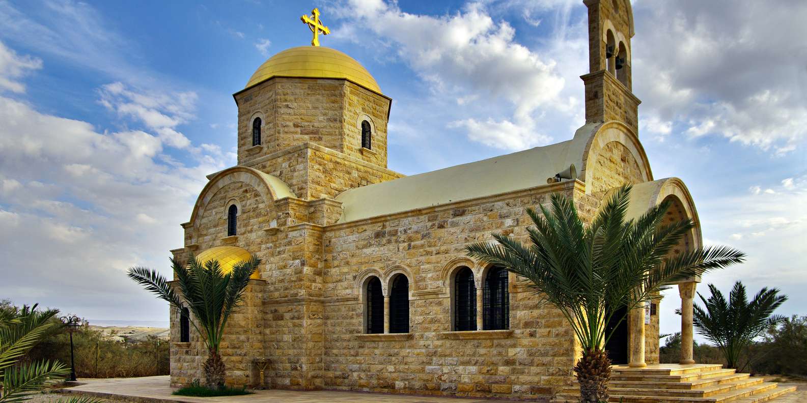 Baptism Site of Jesus Christ experience during a private tour of Jordan with Jordan Horizons Tours