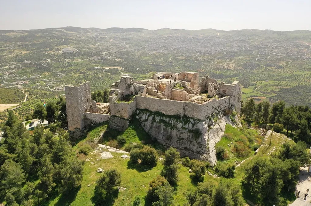 Ajloun Castle experience during a private tour of Jordan with Jordan Horizons Tours