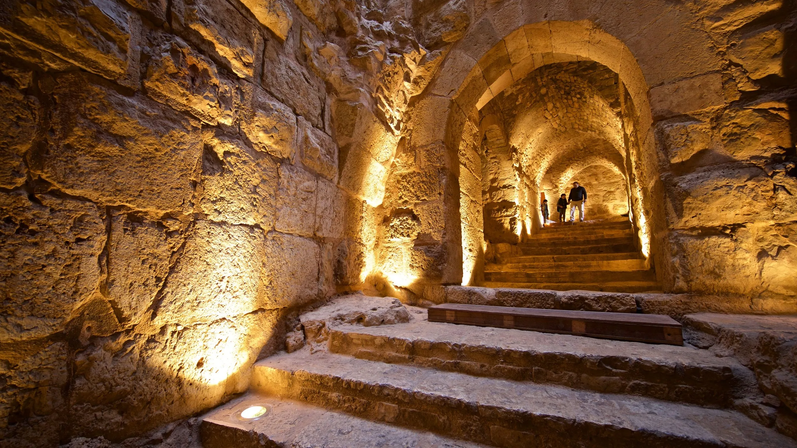 Ajloun Castle experience during a private tour of Jordan with Jordan Horizons Tours