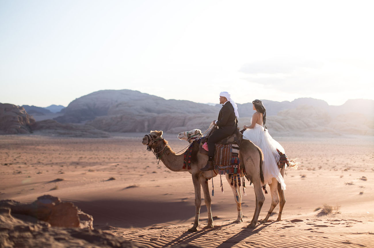 Circuit romantique de 6 jours / 5 nuits en Jordanie pour les jeunes mariés
