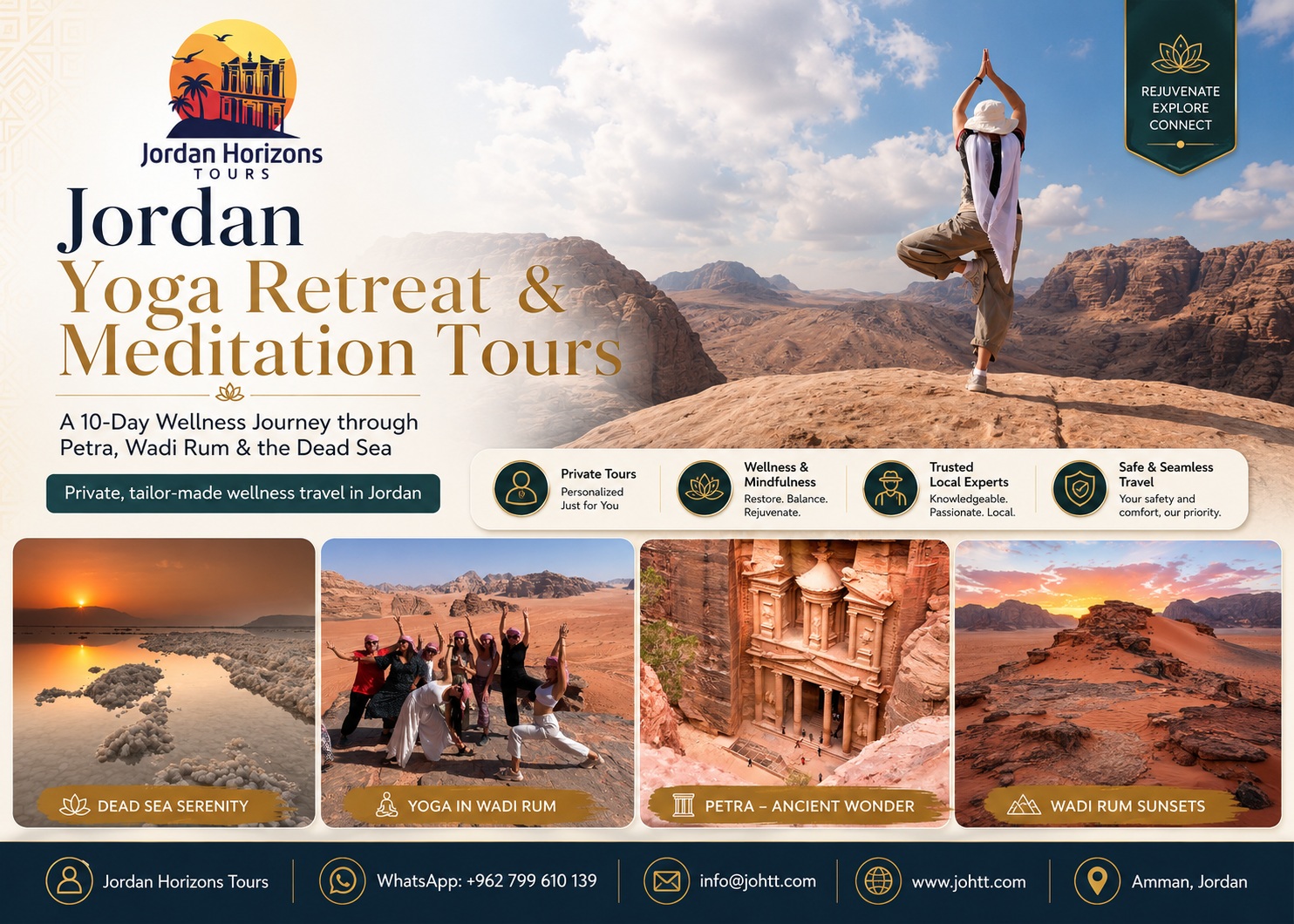 Yoga Tours in Jordan | Retreats, Meditation & Wellness